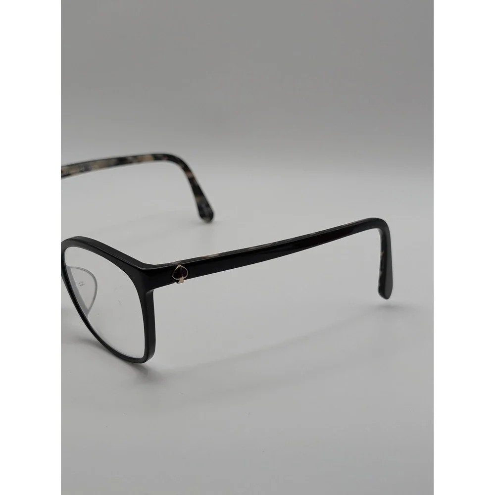 Kate Spade New York Maci Eyeglasses Frames Only Black Full Rim Spade Logo 52mm